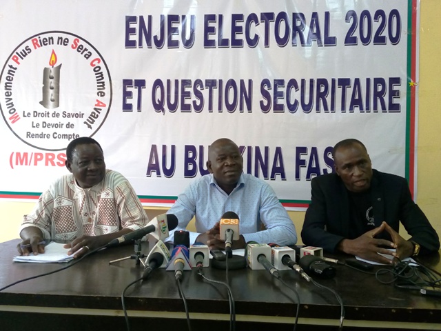 M/PRSCA en conférence de presse