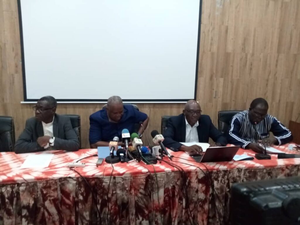 Mory Sanou, Bertrand Kaboré, Laurent Blaise Kaboré