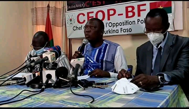 Point de presse de l'opposition