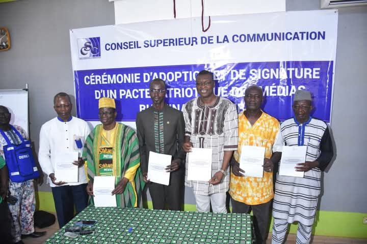 PACTE PATRIOTIQUE MEDIAS BURKINA